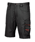 U-POWER PANTALON CORTO PARTY (TALLA FRANCESA 38-54 / BLACK CARBON /DEEP BLUE)