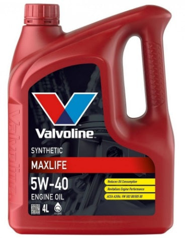 Valvoline MaxLife 5W40 4L